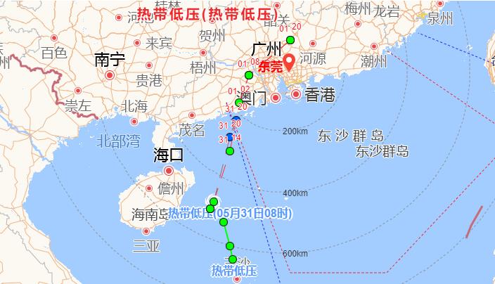 珠海台风实时路径更新，确保安全无忧，掌握台风动态