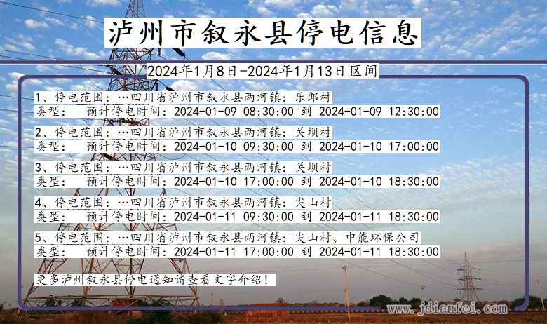 泸州最新停电通知，提前了解停电情况，做好应对准备